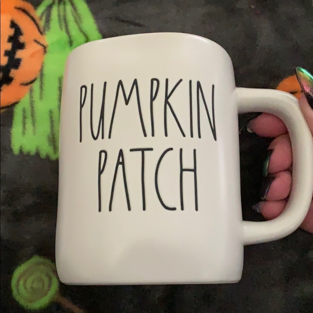 Rae Dunn Halloween Pumpkin Patch Mug